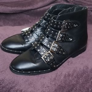 Mossimo Supply Co. Buckle Ankle Booties